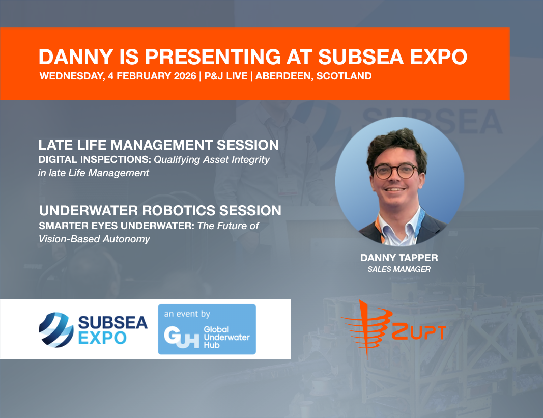 Danny will present at Subsea Expo in Aberdeen