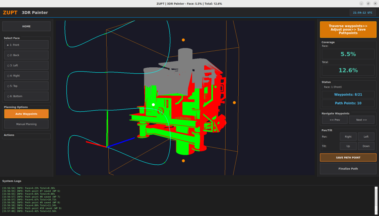 Zupt's 3D Recon Painter