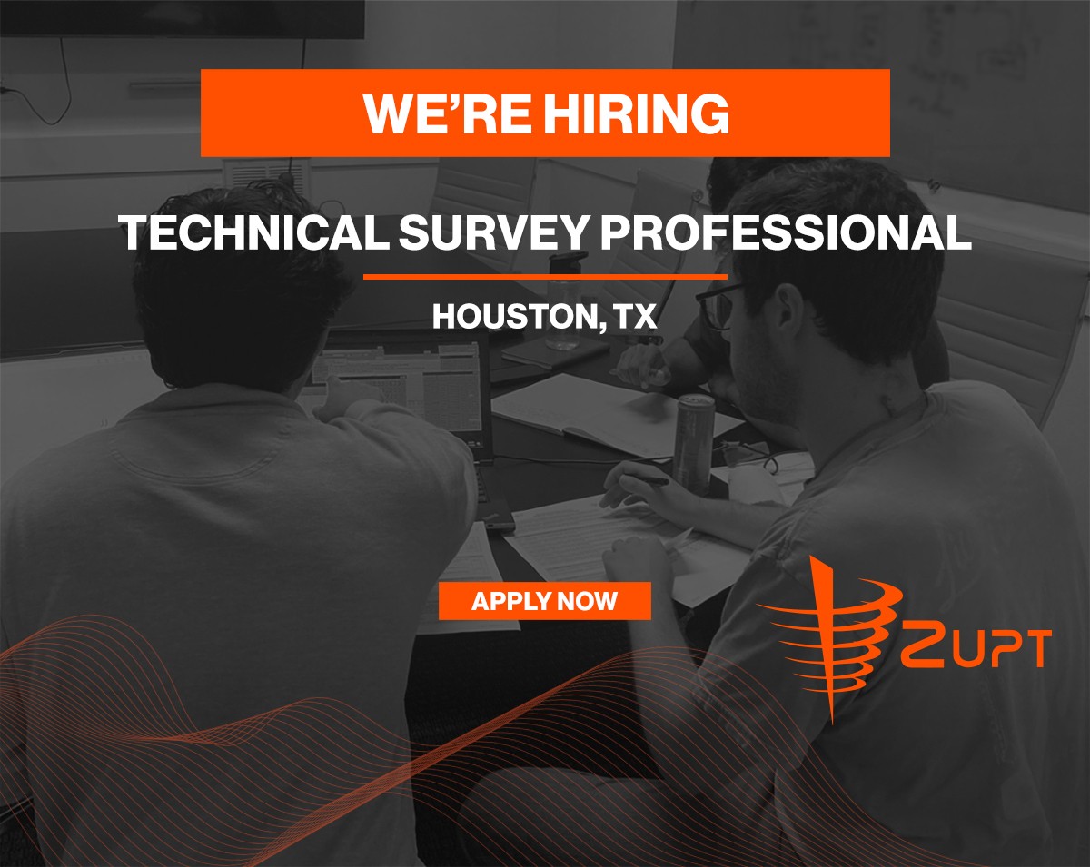 We're hiring a Technical Survey Professional at Zupt in Houston