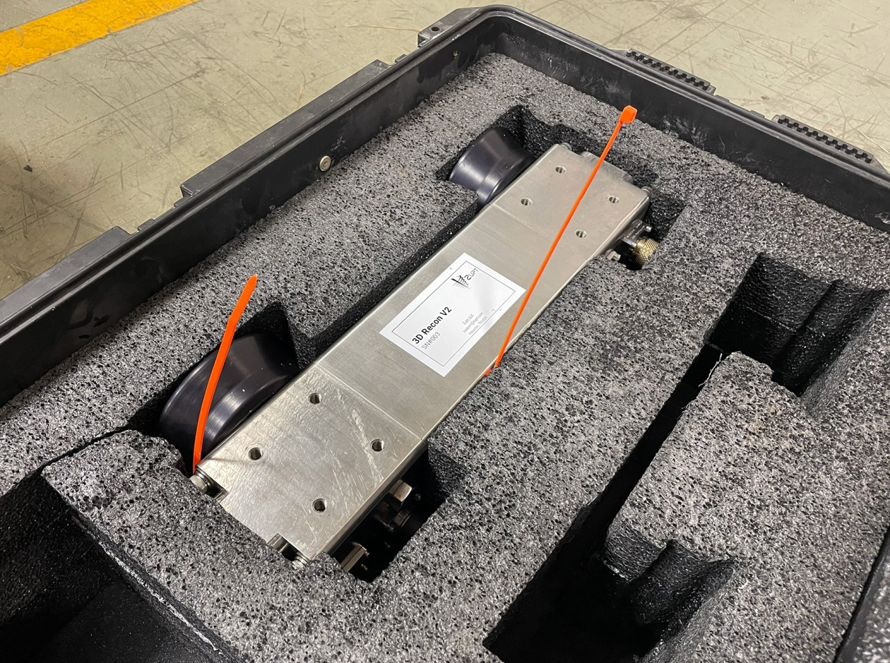 Zupt 3D Recon V2 during System Integration Testing