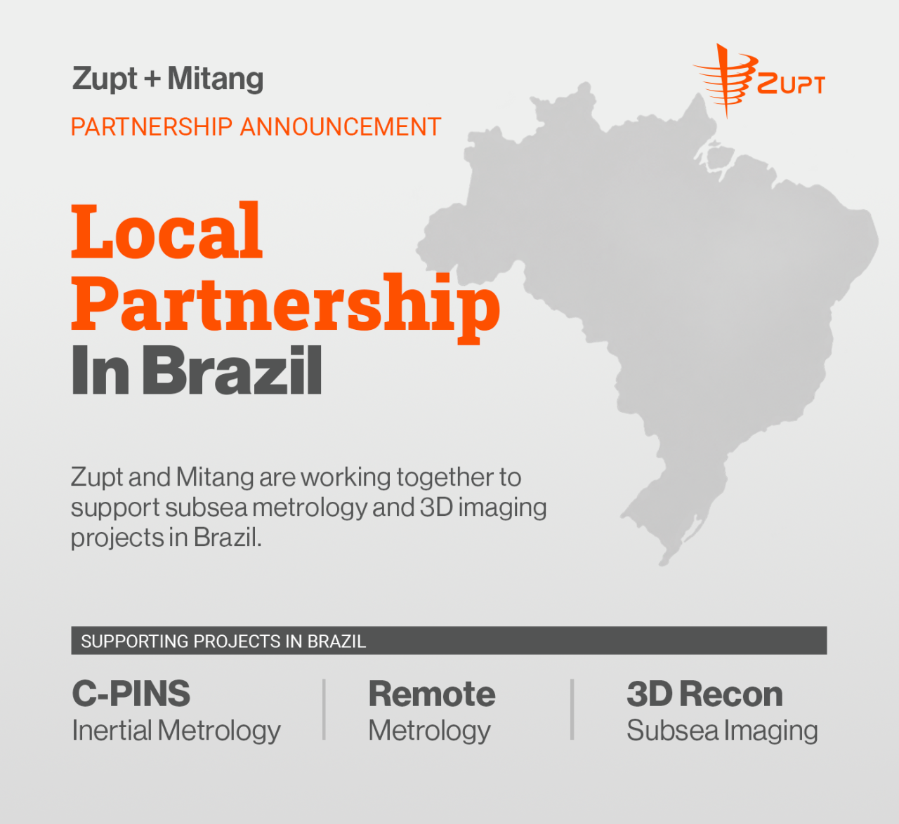 Zupt and Mitang Establish Local Partnership in Brazil