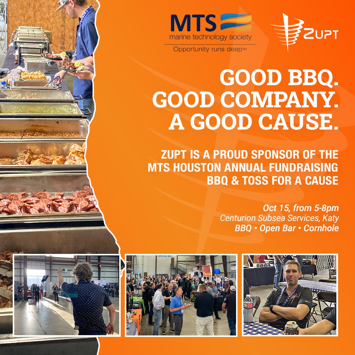 MTS Houston Annual Fundraising BBQ & Toss for a Cause