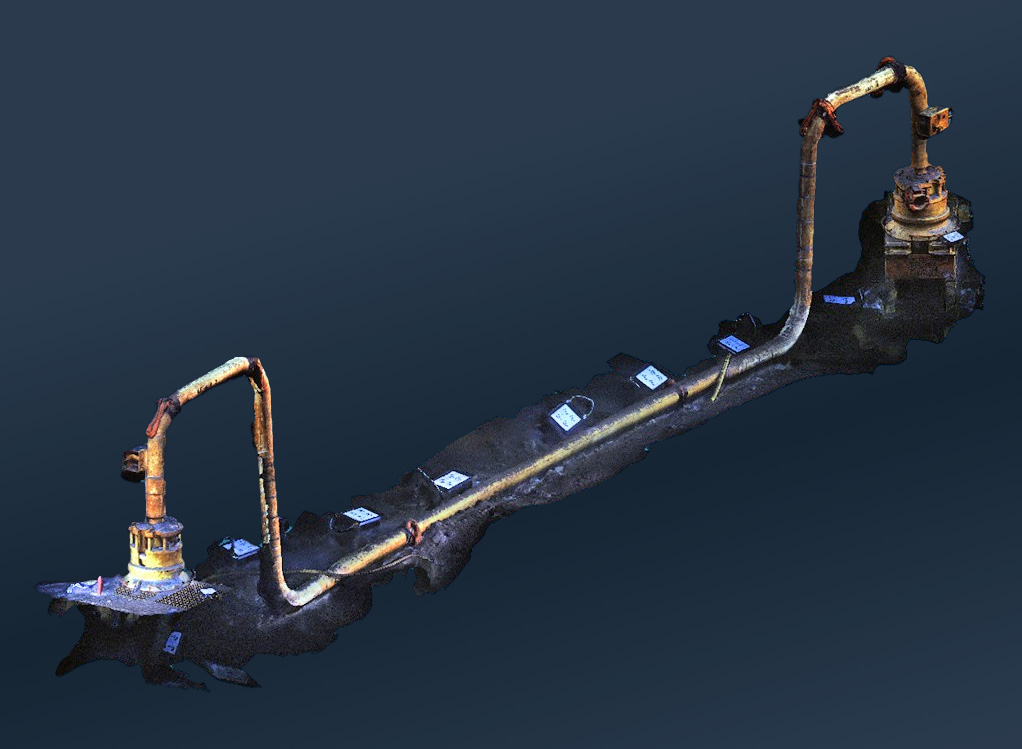True-Scale Subsea Models for Precise, Contactless Measurements