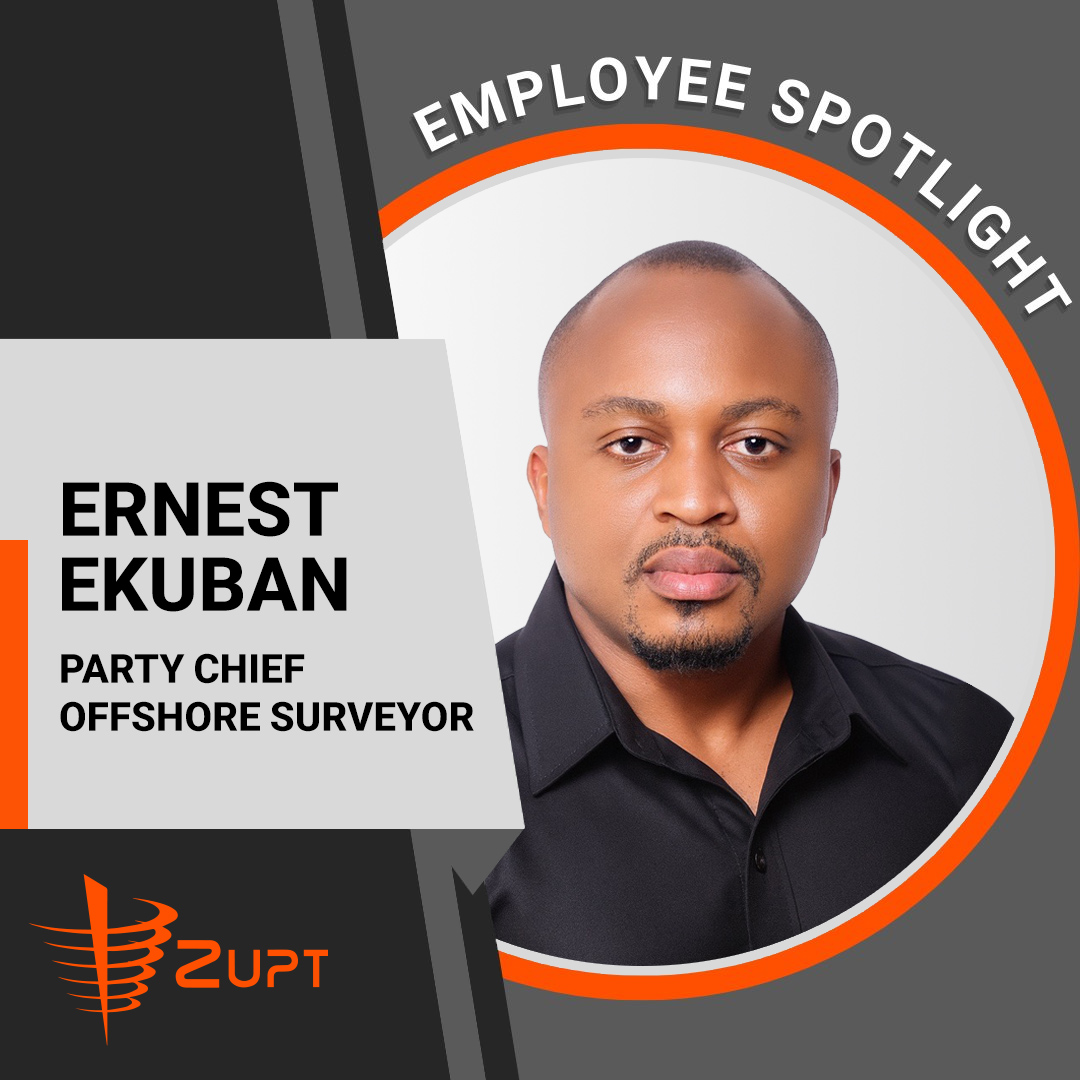 Ernest Ekuban, Party Chief Offshore Surveyor at Zupt