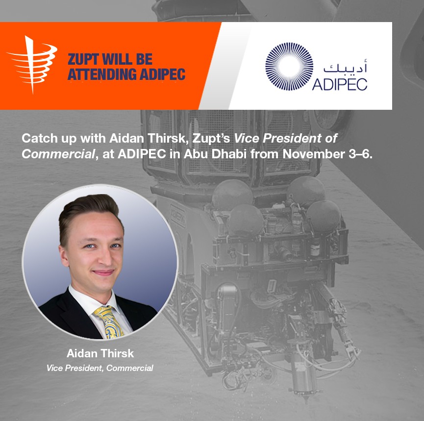 Zupt will be at ADIPEC