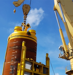 In-Air Monopile installation